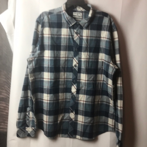 Billabong Other - NWT BILLABONG MENS SZ XL FLANNEL SHIRT BLUE PLAID